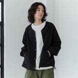 【C.Mt】FUNCTION NOCOLLAR BLOUSON | coen【men】 | 詳細画像3