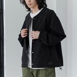 BLACK | 【C.Mt】FUNCTION NOCOLLAR BLOUSON | coen【men】