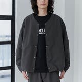 DK.GRAY | 【C.Mt】FUNCTION NOCOLLAR BLOUSON | coen【men】