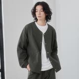 【C.Mt】NOCOLLAR BLOUSON | coen【men】 | 詳細画像9 