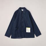 NAVY | デニムカバーオールジャケット | coen【men】