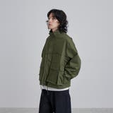 ミリタリーショートブルゾン | coen【men】 | 詳細画像12 