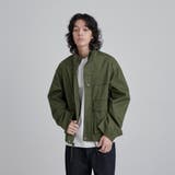 ミリタリーショートブルゾン | coen【men】 | 詳細画像8 