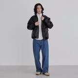 【そうコレ!】Penneys(ぺニーズ)別注レザーライクブルゾン | coen【men】 | 詳細画像5