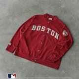 RED | MLB別注 ニットスタジャンブルゾン | coen【men】
