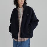 NAVY | ＜Parknik＞スタンドカラーボアブルゾン | coen【men】