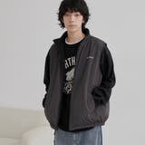 BLACK | ＜PARKNIK＞ 切替リバーシブルベスト | coen【men】