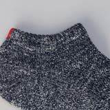 【3足セット】HealthKnit(ヘルスニット)杢ロゴ入りスニーカーソックス | coen【men】 | 詳細画像2