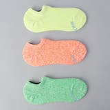 【お得な３足セット】Healthknit（ヘルスニット） ネオンミックスショート… | coen【men】 | 詳細画像1 