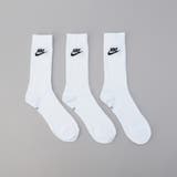 WHITE | 【3足セット】NIKE（ナイキ）ワンポイントソックス | coen【men】