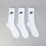 WHITE | 【お得な3足セット】NIKE（ナイキ）NSW ES CREWSOCKS | coen【men】