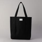 BLACK | キャンバスPVCトートバッグ | coen【men】