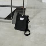 BLACK | PVCキャンバスミニショルダーバッグ | coen【men】