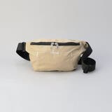 BEIGE | 【ワンポイントロゴ】コットンナイロンツイルショルダーバッグ | coen【men】