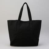 BLACK | CEC撥水キャンバストート(L) | coen【men】