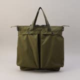 OLIVE | 【カリフォルニアスポーツウェア】別注ナイロンヘルメットバッグ | coen【men】