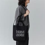 HeM(ヘム)別注2WAYロゴトートバッグ | coen【men】 | 詳細画像3