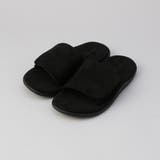 BLACK | クッションスライドサンダル(MEN'S) | coen【men】