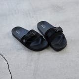BLACK | 【C.Mt】SLIDE SANDAL | coen【men】