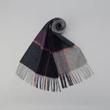 ワンポイント刺繍ウールチェックマフラー | coen【men】 | 詳細画像6 