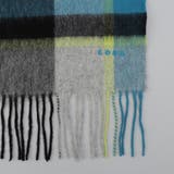 ワンポイント刺繍ウールチェックマフラー | coen【men】 | 詳細画像9 