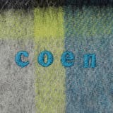 ワンポイント刺繍ウールチェックマフラー | coen【men】 | 詳細画像11 