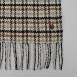 ベア刺繍ウールチェックマフラー | coen【men】 | 詳細画像11
