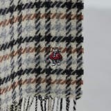 ベア刺繍ウールチェックマフラー | coen【men】 | 詳細画像5