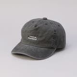 DK.GRAY | バイオストーンロゴキャップ | coen【men】