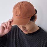 ORANGE | 【6色展開】coenロゴ刺繍キャップ | coen【men】