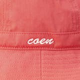 【ワンポイントロゴ】コットンナイロンツイルロゴハット | coen【men】 | 詳細画像3