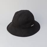 BLACK | 【ワンポイントロゴ】コットンナイロンツイルロゴハット | coen【men】