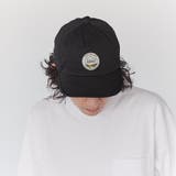 BLACK | Coleman(コールマン)ツイルワッペン刺繍ボールキャップ | coen【men】