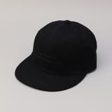 BLACK | 【カリフォルニアスポーツウェア】別注コットンツイルロゴキャップ | coen【men】