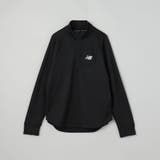 BLACK | New Balanceヒートグリッドハーフジッププルオーバー | coen【men】