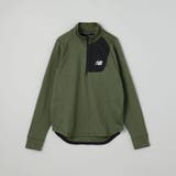 OLIVE | New Balanceヒートグリッドハーフジッププルオーバー | coen【men】