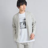LT.GRAY | 【RONEL】ライトダンボールカーディガン | coen【men】