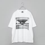 WHITE | 【RONEL】LIFE/ライフ別注フォトプリントTシャツ | coen【men】