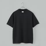 BLACK | 【RONEL】PLATINGベーシッククルーネックTシャツ | coen【men】