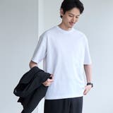 【RONEL】PLATINGワイドクルーネックTシャツ | coen【men】 | 詳細画像1