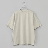 LT.GRAY | 【RONEL】ワイドクルーネックTシャツ | coen【men】