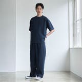 【RONEL】フクレ2重織イージーワイドパンツ | coen【men】 | 詳細画像5 