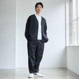 【RONEL】フクレ2重織イージーテーパードパンツ | coen【men】 | 詳細画像8 