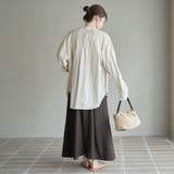 【追加】リネンレーヨンバンドカラーシャツ | coen【women】 | 詳細画像14