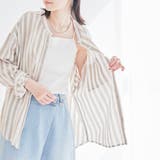 【追加】リネンレーヨンバンドカラーシャツ | coen【women】 | 詳細画像24