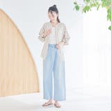 【追加】リネンレーヨンバンドカラーシャツ | coen【women】 | 詳細画像25
