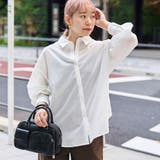 OFF WHITE | 【冷房対策】シアーレギュラーシャツ | coen【women】