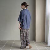 コットンレーヨンデニム半袖シャツ | coen【women】 | 詳細画像19 
