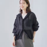 シアーワッシャーフーディシャツ | coen【women】 | 詳細画像12