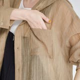 シアーワッシャーフーディシャツ | coen【women】 | 詳細画像21